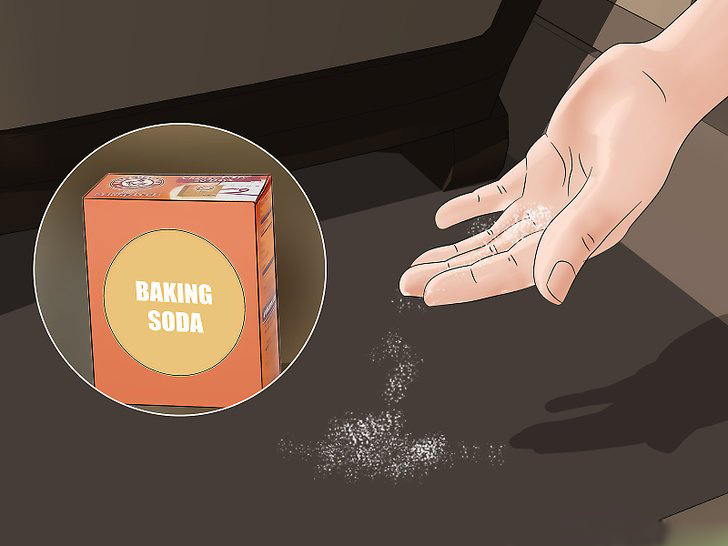 khử mùi ô tô hiệu quả baking soda