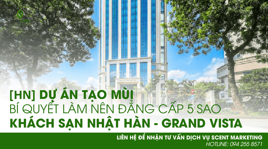 tạo mùi hương khách sạn Nhật Hàn