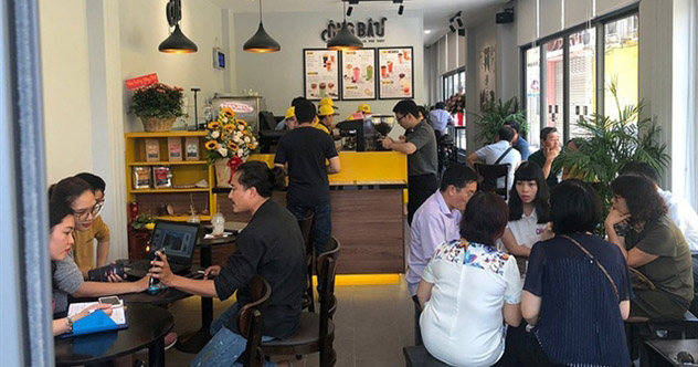 Khử mùi hôi nhà vệ sinh cho quán cafe Ông Bầu