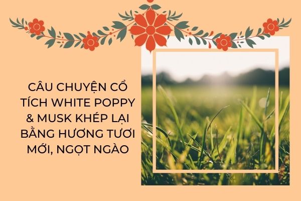 Tinh dầu White Poppy & Musk 