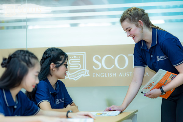 tạo mùi howng cho trung tâm anh ngữ Scots English