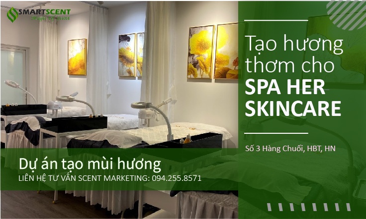 Máy tạo thơm cho spa Hà Nội