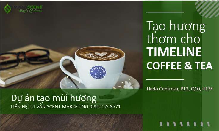 Mùi hương cho quán TPHCM Timeline Coffee