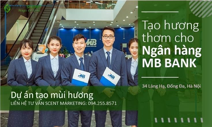 Tạo thơm cho ngân hàng Hà Nội MB Bank