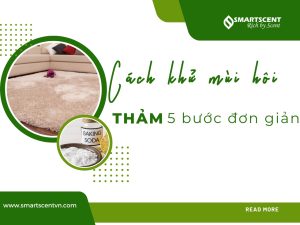 cách khử mùi hôi thảm
