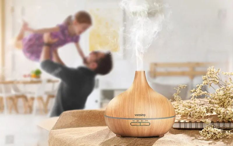 Xông tinh dầu bằng máy khuếch tán Xông tinh dầu bằng máy khuếch tán