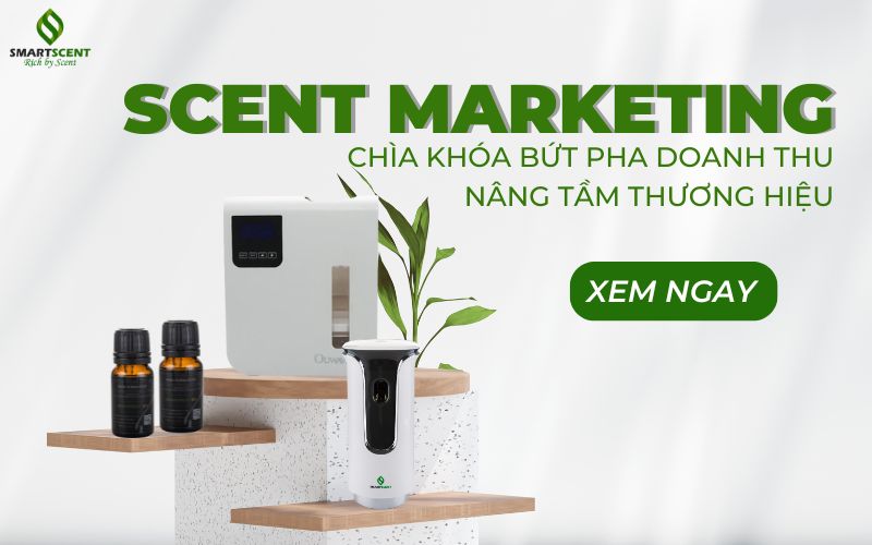 Scent Marketing- tăng doanh thu, nâng tầm thương hiệu