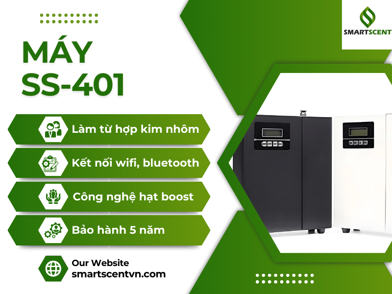 tạo hương cho cửa hàng