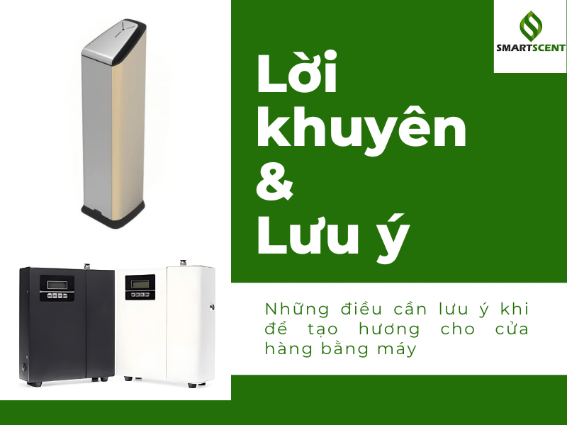 tạo hương cho cửa hàng