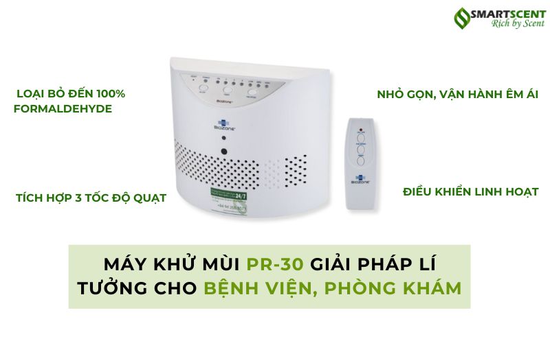 Máy khử mùi PR-30
