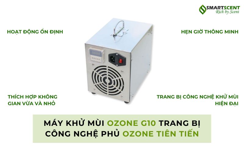 Máy khử mùi Ozone G-10