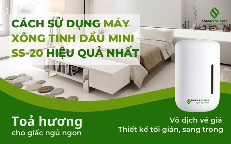 cách sử dụng máy xông tinh dầu mini