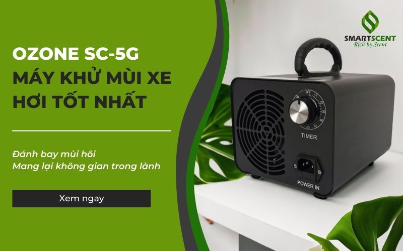 máy khử mùi xe hơi tốt nhất