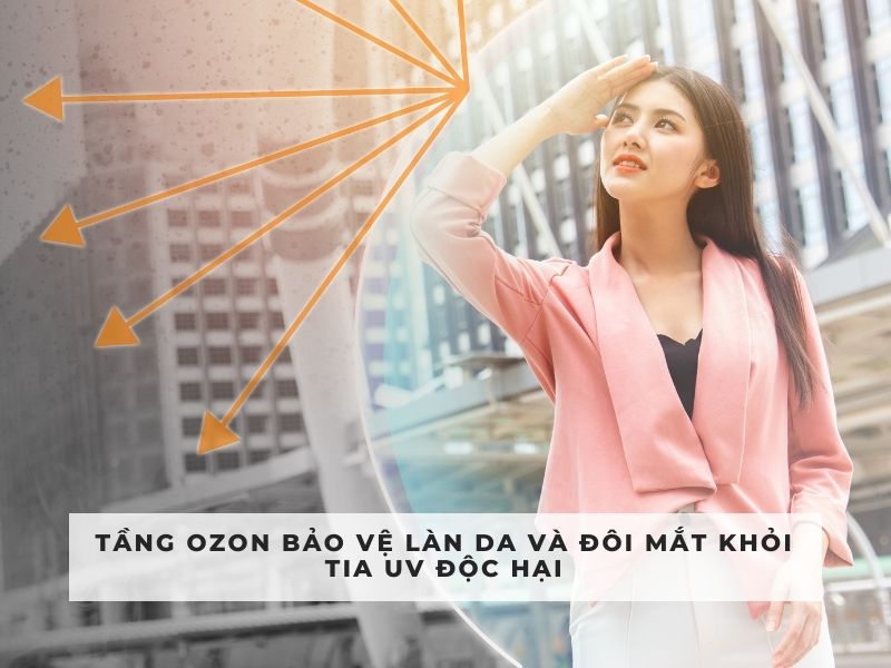 vị trí tầng ozon