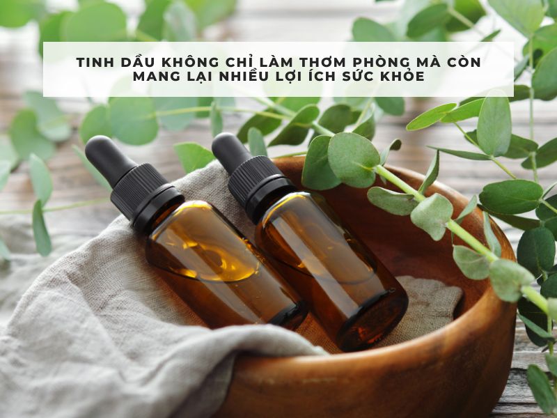 cách dùng tinh dầu thơm phòng