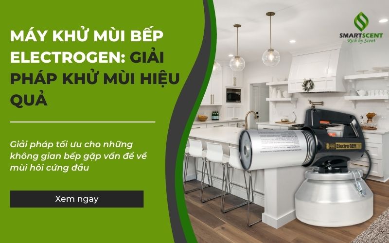 máy khử mùi bếp