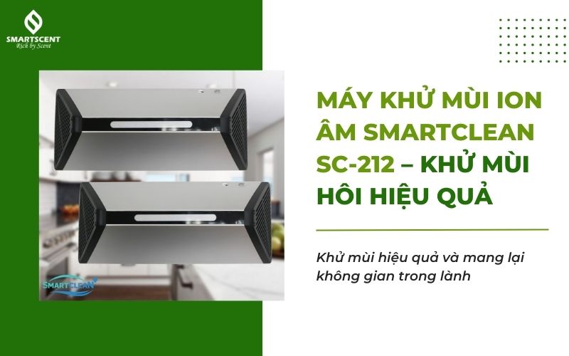 máy khử mùi ion âm