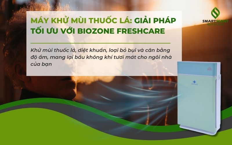 máy khử mùi thuốc lá