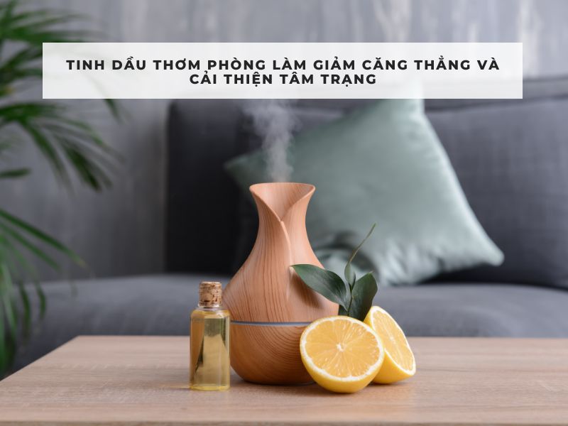 tự làm tinh dầu thơm phòng