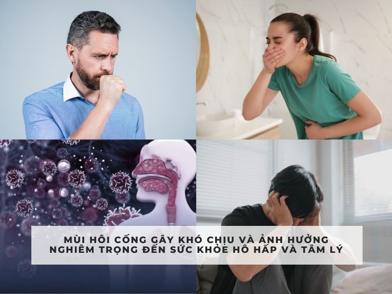 xử lý mùi hôi cống