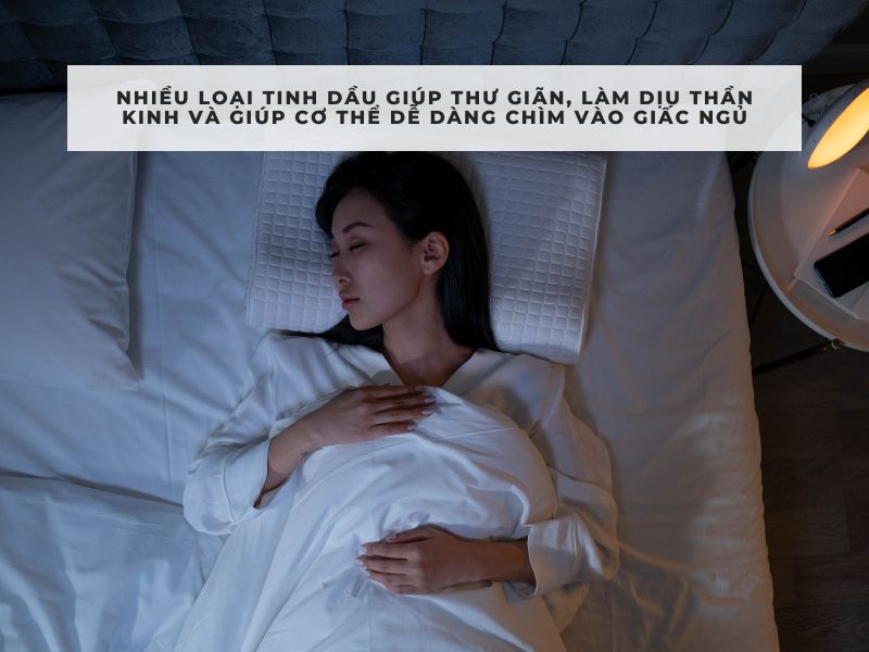 có nên xông tinh dầu trong phòng ngủ