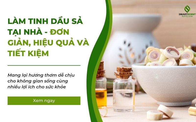 làm tinh dầu sả