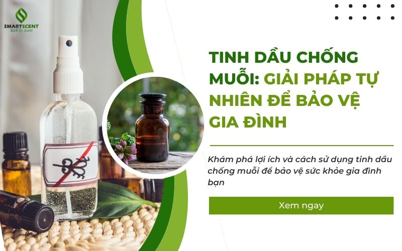 tinh dầu chống muỗi