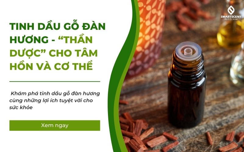 tinh dầu gỗ đàn hương