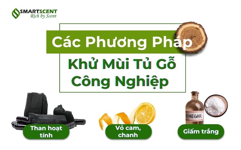 Các phương pháp khử mùi tủ gỗ công nghiệp