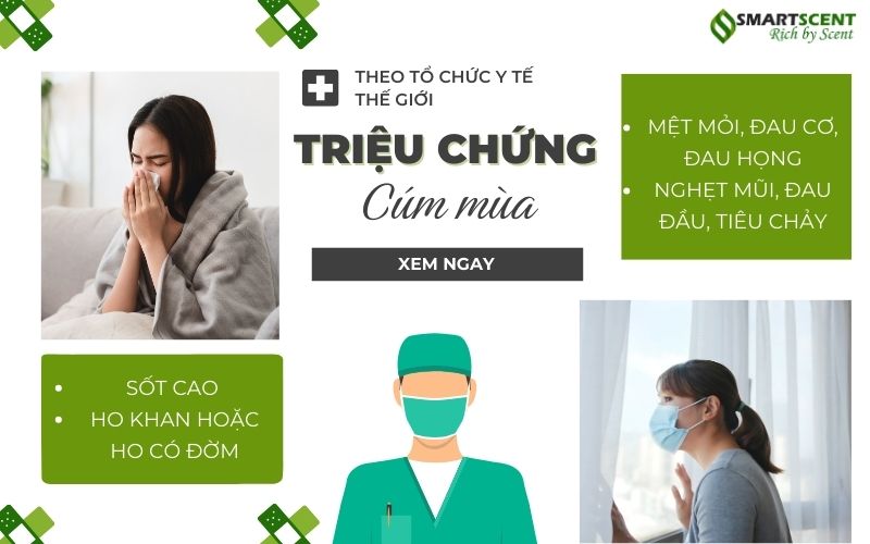 Các triệu chứng phổ biến của cúm mùa