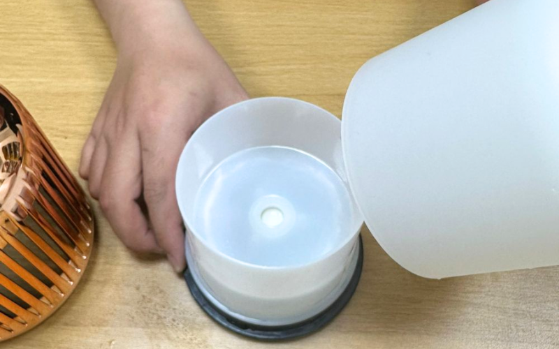 Tinh dầu có thể để lại cặn trong bình chứa