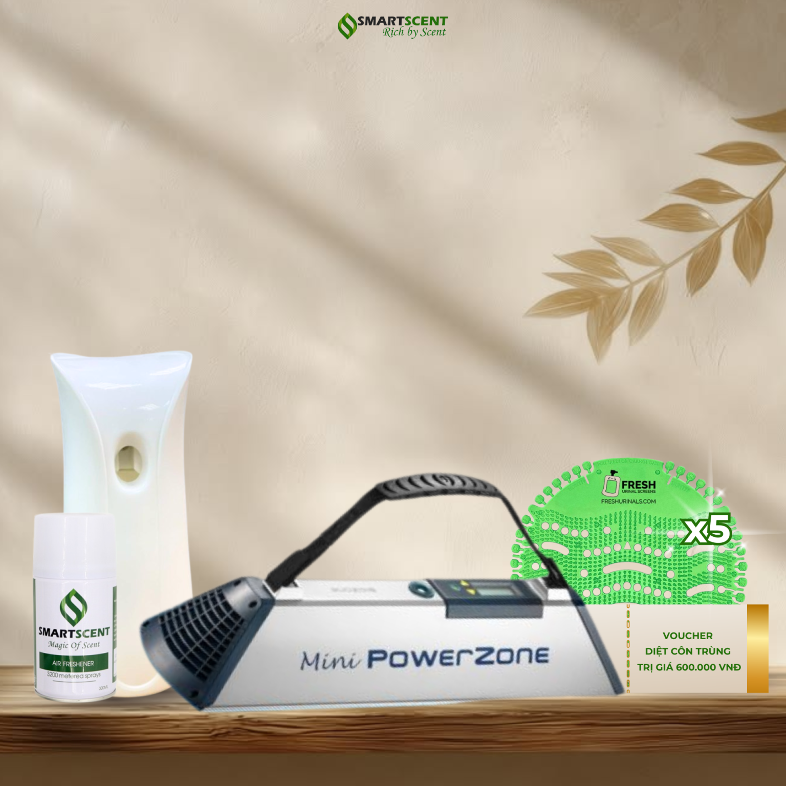 Clean Air - Combo khử mùi chuyên nghiệp | SmartScent